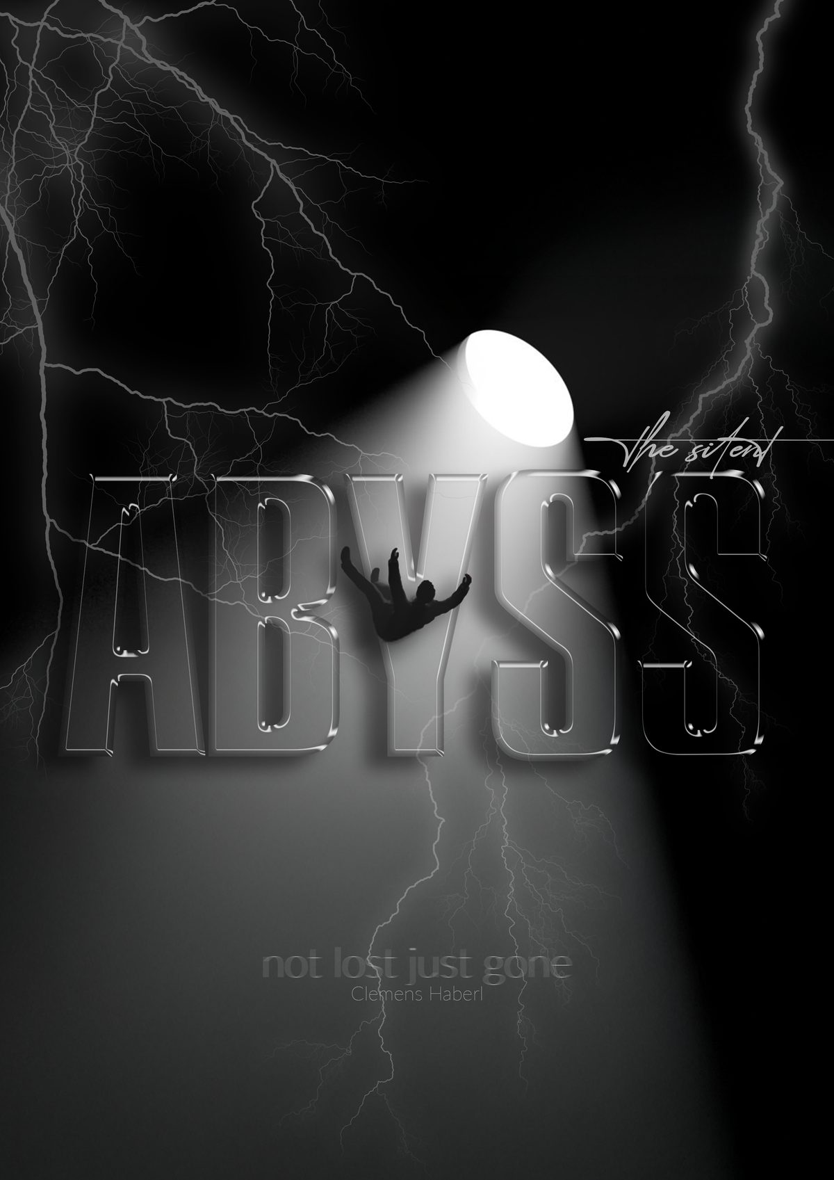 Abyss – The Silent, dramatisches Typografie-Poster Design
