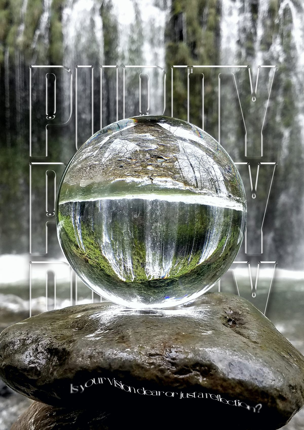 Purity – konzeptuelles Naturposter Design